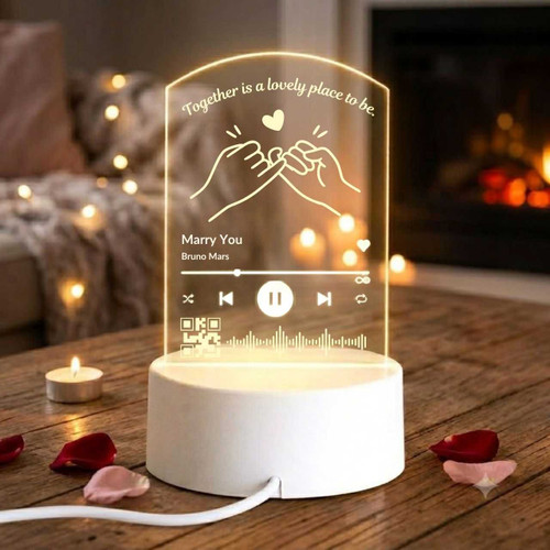 Personalized Acrylic Music LED Lamp SK-3207