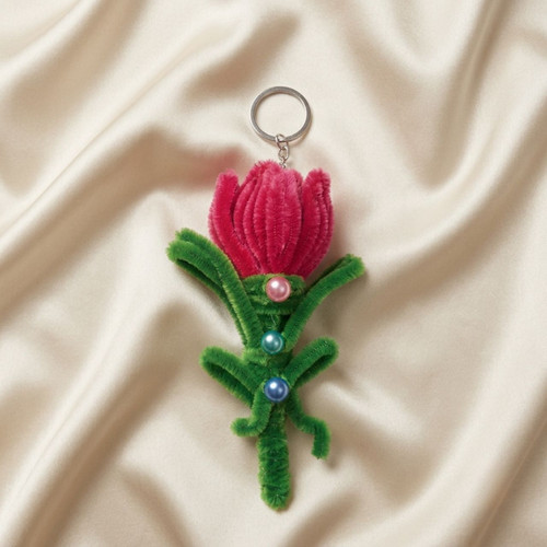 Handmade Tulip Keychain SK-3210