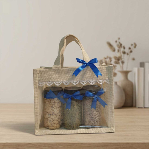 Nutritious Seeds & Cashews Delight Gift Bag JNK-7461