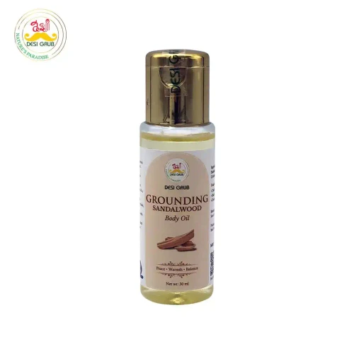 Desi Grub Grounding Sandalwood Body Oil 30ml GSSB