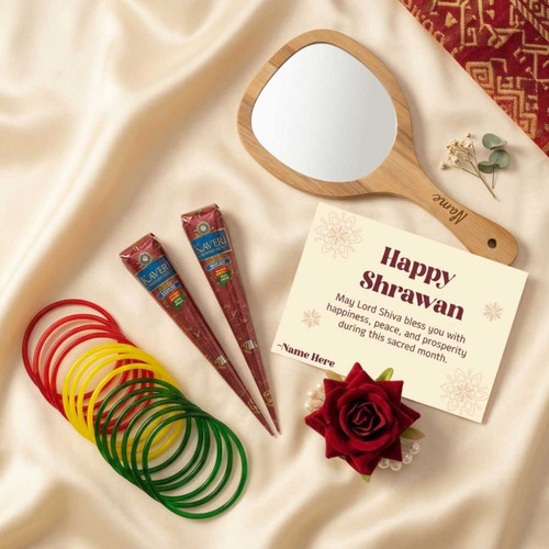 Personalized Shrawan Beauty Gift Set DKG-1168