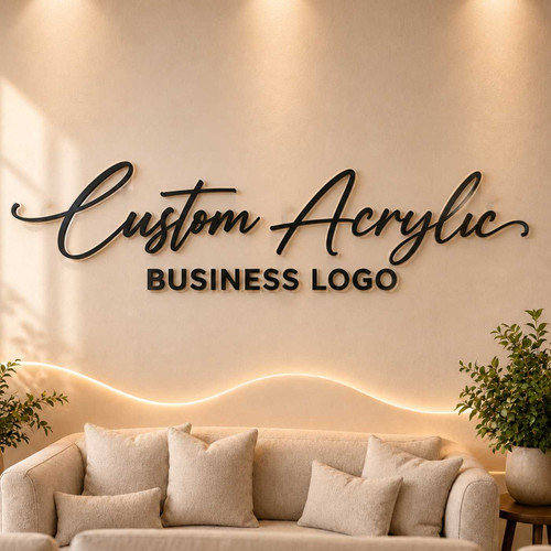 Custom 3D Acrylic Business Logo Display Sign SK-3300