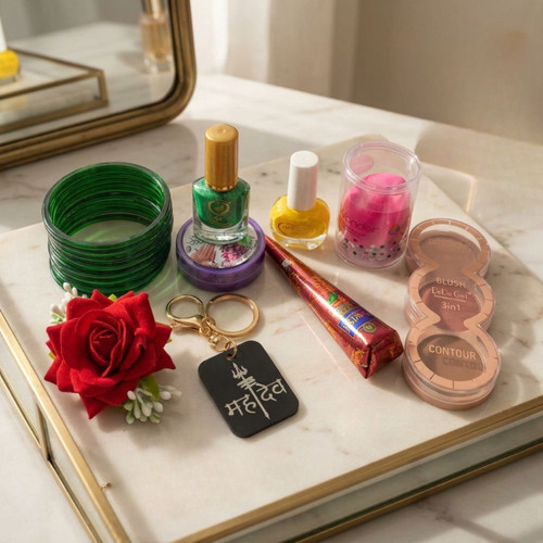 Mahadev Shrawan Beauty Celebration Gift Set DKG-1215