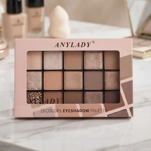 ANYLADY 15 Shades Eyeshadow Palette – Shade 01 6933495865929-8388