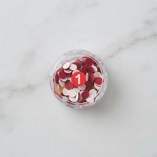 Classic Red Velvet Bindi B-12