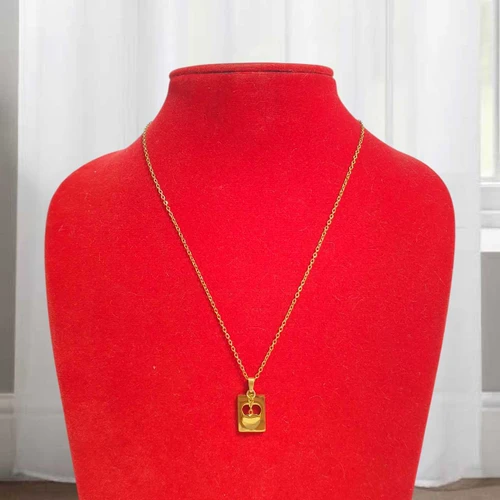 Modern Heart Charm Necklace JL-139
