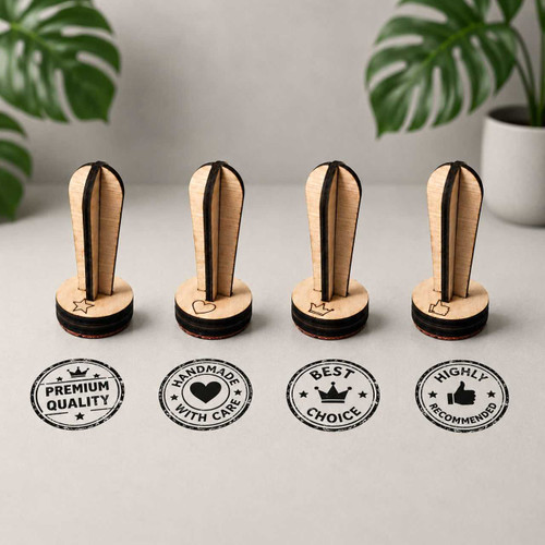 Custom Engraved Wooden Stamp DKG-1314