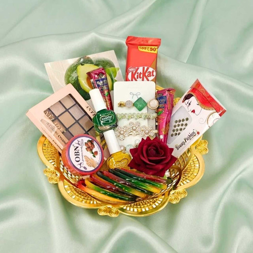 Eyeshadow Palette, Mehendi & Bangles Gift Set SK-3360