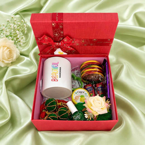 Mehendi, Mug & Bangles Gift Set DKG-1338