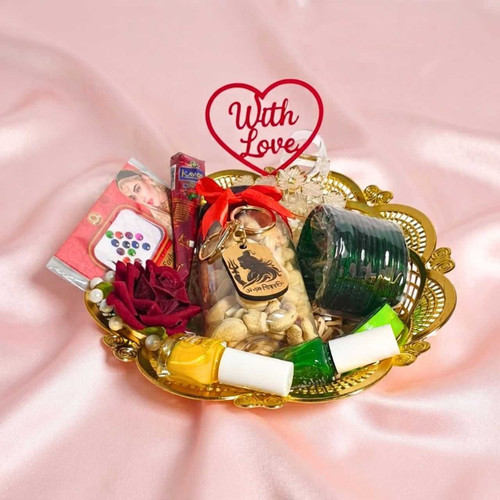 Bindi, Hair Clip & Mehendi Gift Set DKG-1407