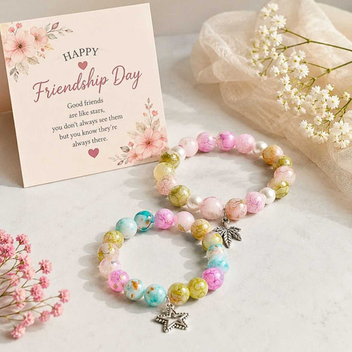 Bracelet & Greeting Card Gift Set DKG-1418