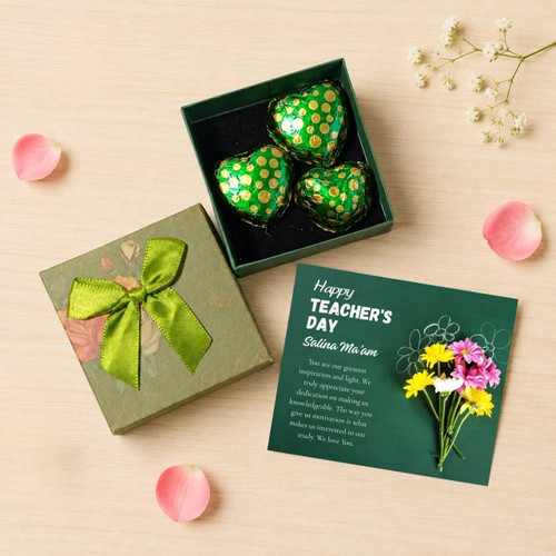 Gourmet Chocolate With Card Gift Set DKG-1421