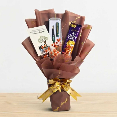Personalized Pen & Chocolate Gift Set DKG-1433