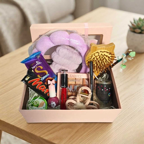 Beauty Essentials & Chocolates Gift Hamper JNK-7652