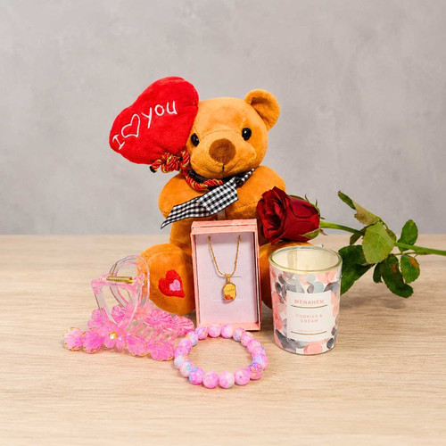 Teddy & Rose Gift Set DKG-1541