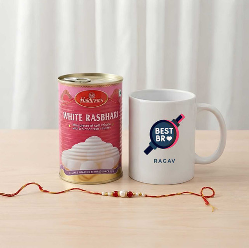 A Sweet Surprise for Brother With Rakhi SK-3376
