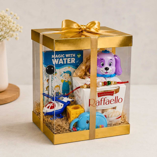 Raffaello, Toys, Magic Water Book & Rakhi Gift Box DKG-1610