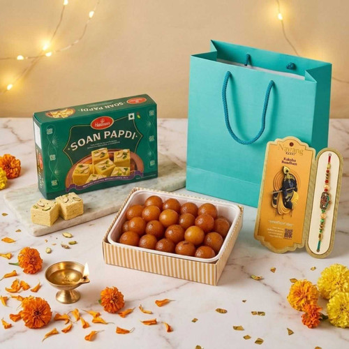Rakhi & Mithai Delight Bag SPM-895