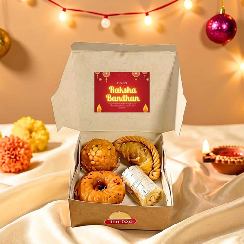 Raksha Bandhan Sweet Bites Box – 4pc M-03