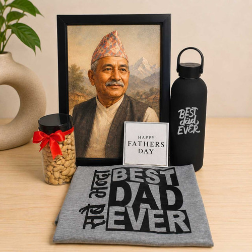 Best Dad Ever Personalized Gift Hamper SPM-905