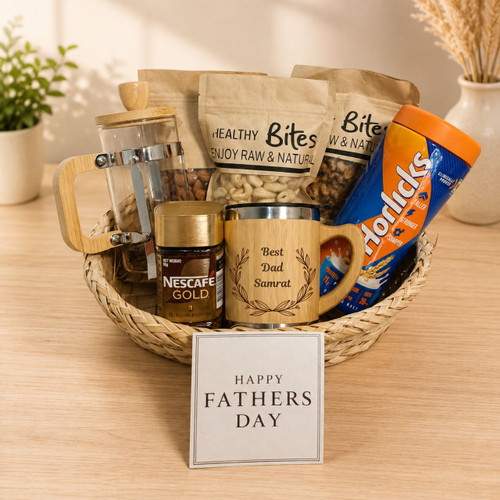 Drynuts, Mug, Coffee & Wellness Gift Set
