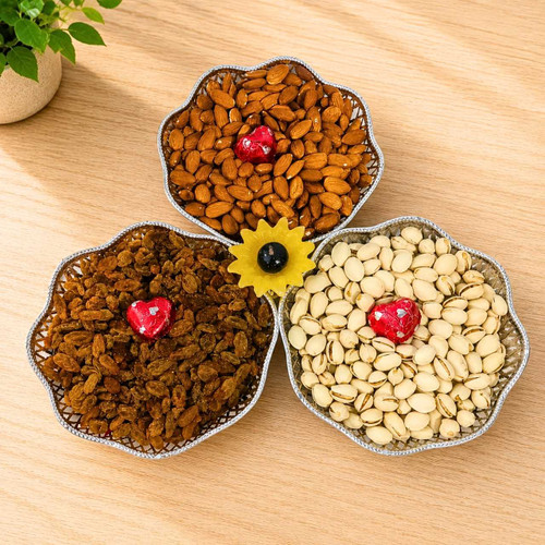 Dry Nuts, Chocolates & Sunflower Candle JNK-7887