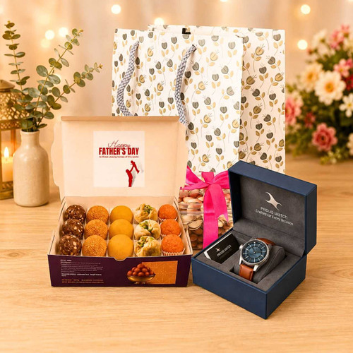Sweets, Drynuts & FastTrack Watch Gift Set DKG-1792