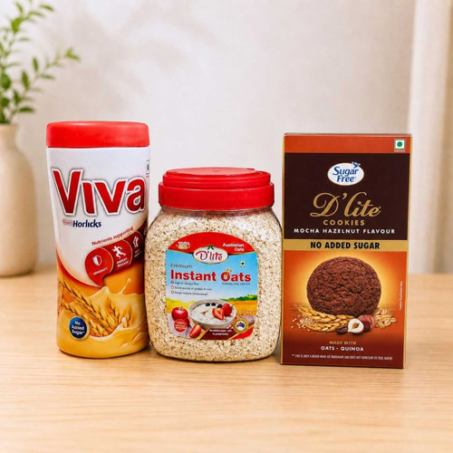 Sugar Free Cookies, Oats & Viva Gift Set DKG-1799