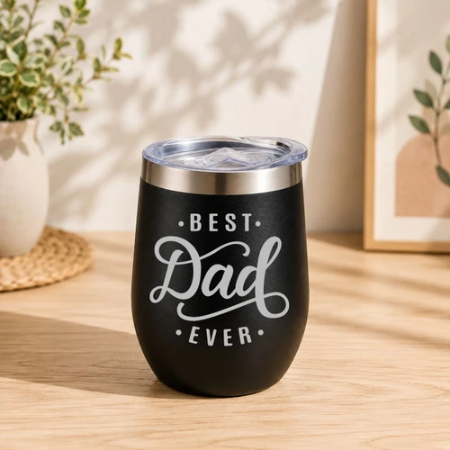 Best Dad Ever Insulated Stainless Steel Mug