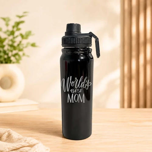 World’s Best Mom Stainless Steel Sport Bottle - 1000ml PG1157
