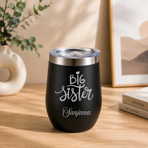Personalized Big Sister Insulated Stainless Steel Mug SK-3587
