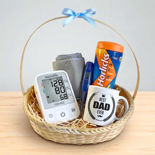 Father's Health & Care Gift Basket SK-3612