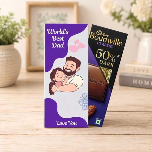World’s Best Dad Chocolate Gift 75g SK-3617