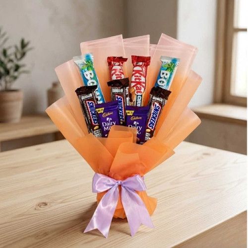Mixed Chocolate Bar Bouquet DKG-1898