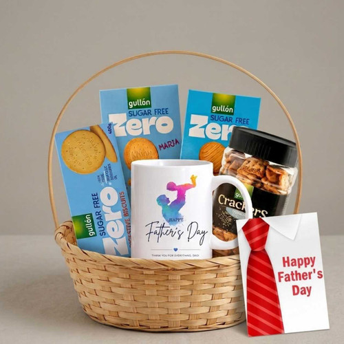 Gullon Sugar Free Treats Father’s Day Gift Basket SK-3670