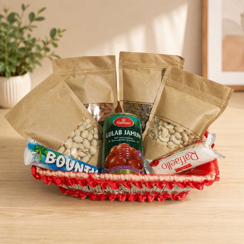 Dry Nuts & Sweets Hamper DKG-1924