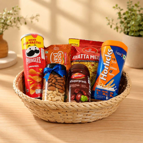 Wholesome Health & Snack Gift Basket AM-506