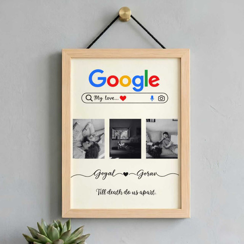 Romantic Couple Till Death Do Us Apart Frame SK-3733
