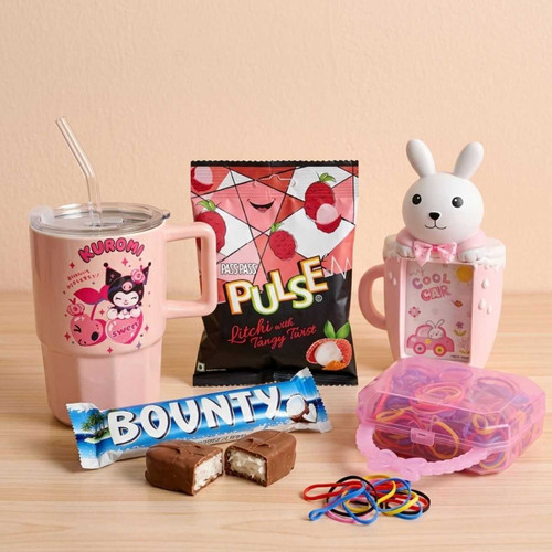 Bunny Design Photo Frame, Mug & Chocolate Hamper DKG-1941