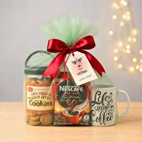 Festive Coffee & Cookies Corporate Gift DH-21