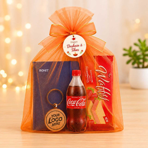 Personalized Festive Wishes Hamper DH-29