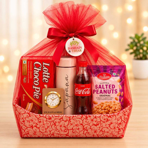 Holiday Treat & Desk Essentials Basket DH-58