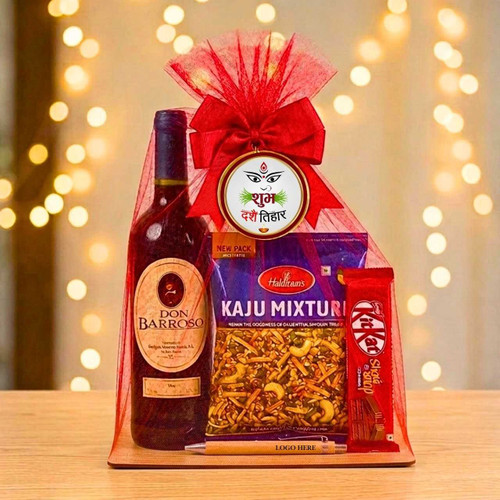 Corporate Toast & Festivities Hamper With Wine DH-59