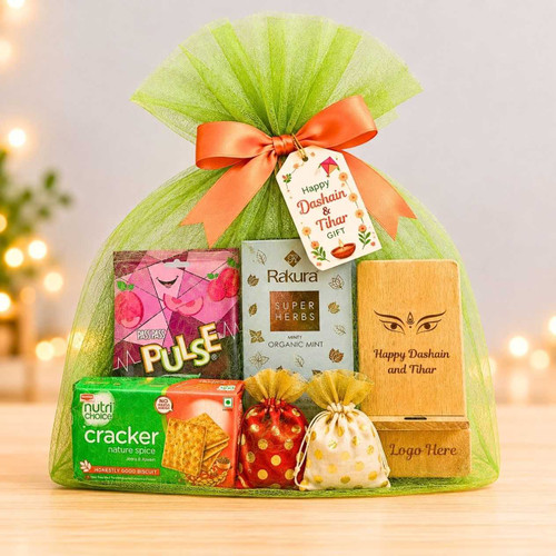 Festive Cheers & Wellness Net Pouch DH-91