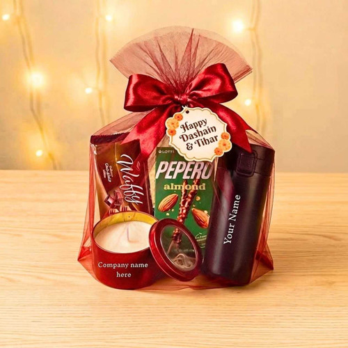 Personalized Mug & Sweet Treats Hamper DH-103