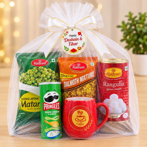 Namkeen Delight Hamper In Net Pouch SK-3827