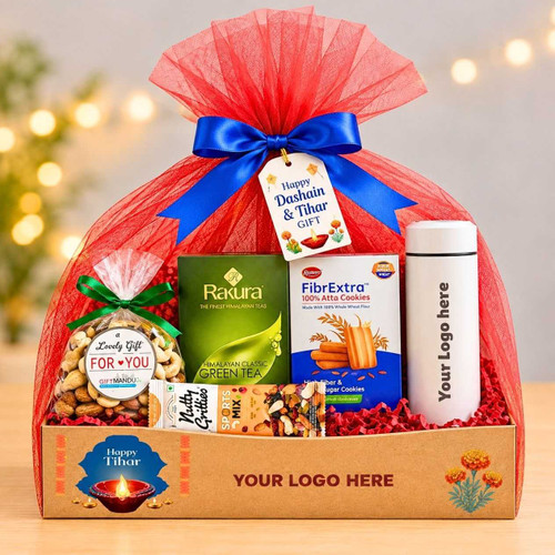 Personalized Festive Indulgence Hamper DH-149