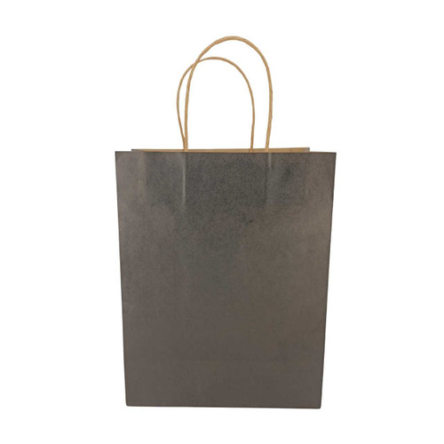 Black Paper Bag- Medium Size PKG-PB-180