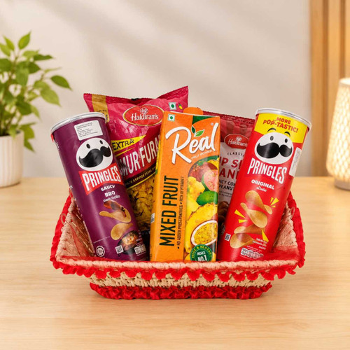 Chips, Peanuts & Juice Gift Set DKG-2086