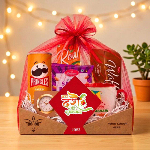 Sweet Festive Wishes Gift Set In Custom Wooden Box DH-178